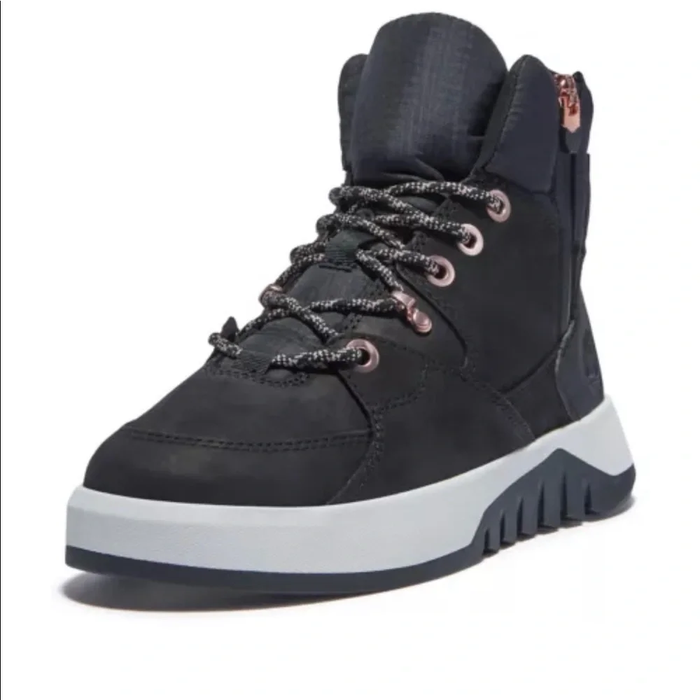 🆕 TIMBERLAND Supaway Sneaker Boot In Black Nubuck